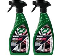 Turtle Wax Redline Limpiador de Llantas, cambio de color, fórmula libre de ácidos, limpieza de llantas, neumáticos y frenos, elimina suciedad, polvo de frenos y partículas de hierro, pH neitral 500ml