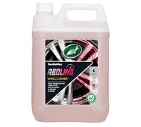 Turtle Wax Redline - Limpiador de ruedas de aleación no ácido, con pH equilibrado, seguro para aleaciones, calcomanías y tuercas de rueda, fórmula que cambia de color, elimina el polvo del hierro y