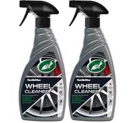 TURTLE WAX TW52879 Limpia Llantas en Spray, Acción Rápida, No daña, Elimina Suciedad para un Brillo como Nuevo, 500 ml, Ruedas (Paquete de 2)