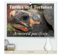 Turtles and Tortoises - Armored pacifists (High Quality Premium Wall Calendar 2027 DIN A2 landscape),CALVENDO 12 Month Wall Calendar: Oldest and most original of all reptiles