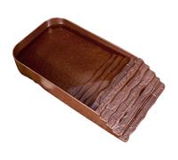 Turtles Bathtubs - 10.63x5.51x2.56 Inches Tortoise Water Bowl | Anti-Slip Reptile Pool Tub | Lightweight Turtle Food Bowl with Ramp | Amphibian and Reptile Habitat Accessories for Lizards Frogs