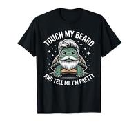Turtles Beard Quote Touch My Beard And Dime I'm Pretty Camiseta