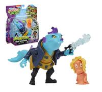 Turtles - Lee The Eel Mix and Match Tortugas Ninja 12 cm, Figura de acción Coleccionable, Personaje Villain articulado y Equipado, de la Serie Tales of The TMNT, para niños a Partir de 4 años