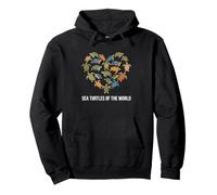 Turtles of The World Product Turtle Gear Tipos de Tortugas Sudadera con Capucha