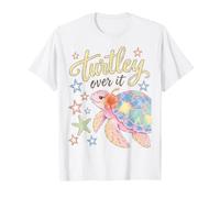 Turtley Over It Funny Sea Turtle Pun Sarcastic Saying Camiseta