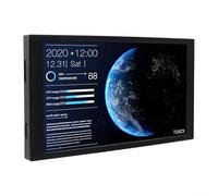 TURZX IPS - Pantalla USB portátil de 5 2 pulgadas, monitor secundario LCD de 1280 x 800 con interfaz tipo C y soporte de tarjeta TF para extensión de escritorio (blanco + 64G)