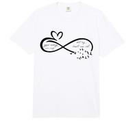 Tus alas Estaban Listas, Pero Eres mi corazón, no estás en Memoria de papá y mamá Comfort Colors Adult Heavyweight T-Shirt