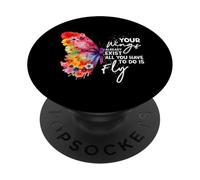 Tus alas ya existen Todo lo Que Tienes Que Hacer es Volar Mariposa PopSockets PopGrip Adhesivo