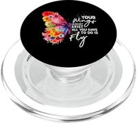 Tus alas ya existen Todo lo Que Tienes Que Hacer es Volar Mariposa PopSockets PopGrip para MagSafe