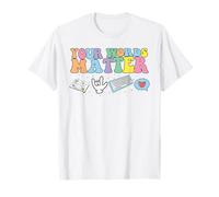 Tus Palabras importan Arte de comunicación Camiseta