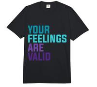 Tus Sentimientos Son Válidos Mensaje De Salud Mental Comfort Colors Adult Heavyweight T-Shirt