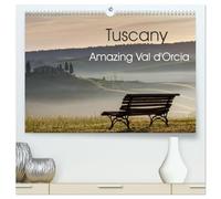 Tuscany Amazing Val d'Orcia (High Quality Premium Wall Calendar 2026 DIN A2 landscape),CALVENDO 12 Month Wall Calendar: This calendar shows the beauty ... one of the most impressive places in Tuscany
