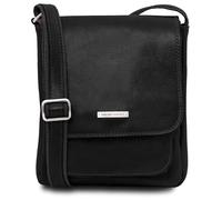Tuscany Leather Jimmy Bolso para hombre en piel con bolsillo delantero