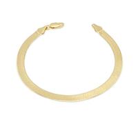 Tuscany Silver Juego de joyas de plata de ley chapada en oro con triple espiga para mujer, Plata