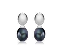 Tuscany Silver Pendientes de mujer con plata de ley (925/1000) y perla