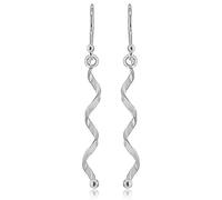 Tuscany Silver -Pendientes largos para mujer de plata de ley-
