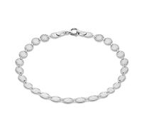 Tuscany Silver Pulsera de cadena Plata 92519,0 cm 8.29.6662, 19.0 cm, Plata de ley Metal Plata, sin piedra de mujer
