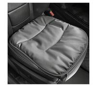 tusgt Cojín De Asiento Coche Cuero Sintético Funda Respaldo Delantero Transpirable Protector Almohadilla para Accesorios Interiores Funda Asiento Coche(Bottom Gray 1pc)