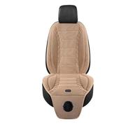 tusgt Cojín De Asiento Coche Universal 12 V Y 24 con Aire Acondicionado Verano Carga USB Ventilador Accesorios Interiores Multicolor Funda Asiento Coche(Beige with Fan)