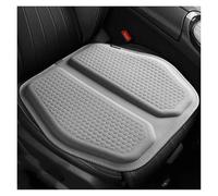 tusgt Cojín Universal para Asiento De Coche Cómodo Gel con Sensación Hielo Transpirable para Las Cuatro Estaciones Funda Asiento Coche(Light Gray+Square Mat)