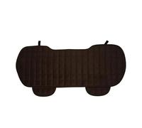 tusgt Funda Asiento Coche Delantera Y Trasera Tela Flocada Cojín Antideslizante Protector Invierno Alfombrilla Universal Mantener El Calor Funda Asiento Coche(Coffee)