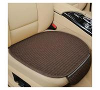 tusgt Funda De Asiento De Coche Antideslizante De Tamaño Universal Protector Frontal Cojín De Tela De Lino Accesorios Sin Respaldo Funda Asiento Coche(Coffee)