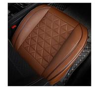 tusgt Funda De Asiento Delantero Coche Piel Sintética Cojín Protector Universal para Silla Alfombrilla Accesorios Funda Asiento Coche(Brown 1pc)