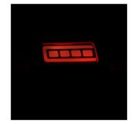 tusgt Luz Antiniebla Parachoques Trasero Coche Para Jeep Para Grand Para Cherokee 2005-2009 Luz LED Reflectora Parachoques Trasero Freno Con Señal Giro Automática Secuencial(Type A)