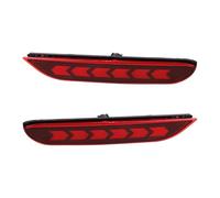 tusgt Luz Antiniebla Parachoques Trasero Coche Para Q50L Para Q70 QX30 Q60 Q30 QX80 JX QX Luz De Freno LED Reflector De Parachoques Trasero Lámpara Antiniebla