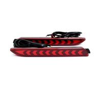 tusgt Luz Antiniebla Parachoques Trasero Coche Para RAV4 Para Camry Para Sienna Para Venza Reflector Parachoques Trasero Automóvil Luz Freno Trasera Lámpara Freno Giratoria(A)