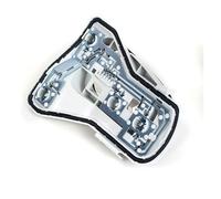 tusgt Soporte Bombilla Lámpara Luz Trasera Para VW Para POLO 9N Para 9N3 Para Hatchback Parachoques Trasero Luz Trasera Luz Antiniebla Luz Freno Luz Freno SIN Bombillas(Style 1 Only 1 Right)