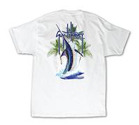Tusgur Men's Palm Tree Splash S/S Tee
