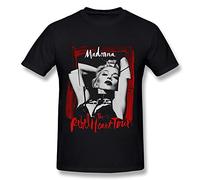 Tusgur X Madonna Rebel Heart Tour 2015 Concert Cotton T Shirt For Men Black