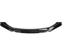 tushijie Alerón Delantero para Porsche Macan 2014-2024, Divisor/lip ABS para Parachoques - difusor Deportivo de Tuning y protección Completo,Black/A