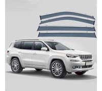 tushijie Deflectores de Viento para Ventanas Laterales para Jeep Grand Commander 2018, Protector contra Lluvia y Viento, Accesorios Coche de Fácil Instalación