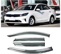 tushijie Deflectores de Viento para Ventanas Laterales para Kia Forte 2019, Protector contra Lluvia y Viento, Accesorios Coche de Fácil Instalación