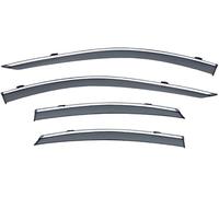 tushijie Deflectores de Viento para Ventanas Laterales para Kia Forte Sedan MK3-BD 2019-2022 2023, Protector contra Lluvia y Viento, Accesorios Coche de Fácil Instalación