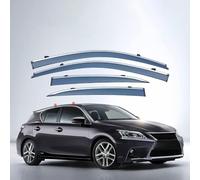 tushijie Deflectores de Viento para Ventanas Laterales para Lexus CT200H ZWA10 2011-2021 2022 2023, Protector contra Lluvia y Viento, Accesorios Coche de Fácil Instalación