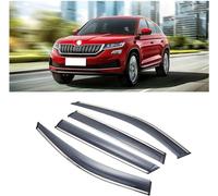 tushijie Deflectores de Viento para Ventanas Laterales para Skoda Kodiaq GT 2019-2020, Protector contra Lluvia y Viento, Accesorios Coche de Fácil Instalación