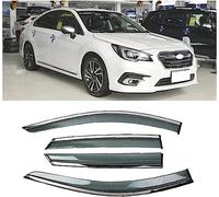 tushijie Deflectores de Viento para Ventanas Laterales para Subaru Legacy 2020, Protector contra Lluvia y Viento, Accesorios Coche de Fácil Instalación