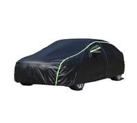 tushijie Funda Coche Impermeable para Ford Mustang Mach-E 2020-2025, Protección 4 Estaciones Antilluvia UV Nieve con Cremallera Lateral,Black Green/A