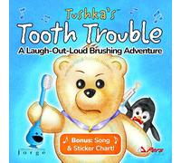 Tushka’s Tooth Trouble: A Funny Children’s Book About Brushing Teeth for Toddlers and Kids: Dental Health Made Fun With Pookie’s Song, Reward Charts, ... Emotional Toothbrushing System™ (Icelands)