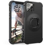 TUSITA Funda Diseñado para Apple iPhone 12/12 Pro - Soporte Bicicleta Funda Movil Twist Lock Protector Carcasa - Socio de Deportes Aire Libre