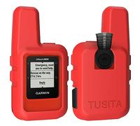 TUSITA Funda para Garmin inReach Mini GPS - Cubierta Protectora de Silicona Skin - Accesorios para comunicador satelital portátil (Rojo)