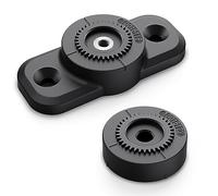 TUSITA Lock 360 Base - Base Rectangular Plana - 2 Orificios