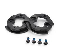 TUSITA S00-02545-00 Quarter-Turn Kit de Lengüetas Compatible con Garmin Edge 550 850 1050, MTB GPS, 2 Piezas