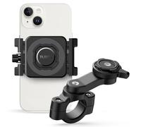 TUSITA Soporte de Teléfono para Motocicleta - Twist Lock Manillar Soporte de Teléfono y Adaptador de Abrazadera Universal