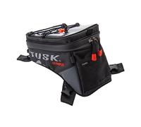 Tusk, Olympus, Bolsa de depósito pequeña, Negro y Gris | Bolsillo transparente para mapa/teléfono, puerto de cable, cubierta de lluvia, logotipos reflectantes; soporte universal para