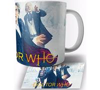 TusRelojes Doctor Who Peter Capaldi Taza de Ceramica Blanca 325ml Mug