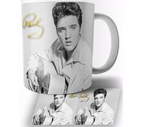 TusRelojes Elvis Presley B Taza de Ceramica Blanca 325ml Mug